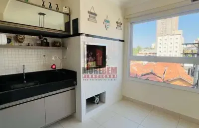 Apartamento  3 dorms, suíte, varanda gourmet, 116m2 no jardim elite
