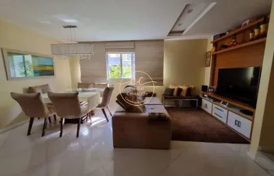 Casa triplex 3 suítes, 192m², 2 vagas, quintal - condomínio villagio del mare no recreio dos bandeirantes, rj
