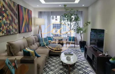 Viva o luxo em copacabana! apartamento à venda com 3 quartos, sendo 1 suíte, 180m² e 1 vaga de garagem.