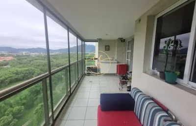 Cidade jardim-apartamento 3 quartos+dependência à venda na barra olímpica, rio de janeiro-rj: 1 suíte, 1 sala, 3 banheiros, 2 vagas de garagem-107m².