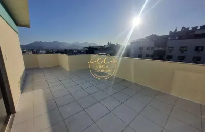 Pechincha/cobertura duplex à venda: 4 quartos, 2 suítes, 188 m², 2 vagas, terraço amplo. aproveite esta oportunidade!