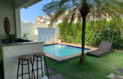 Recreio/quality ii- casa triplex à venda 4 quartos, 3 suítes, 200 m², 3 vagas, piscina e sótão