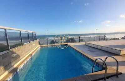 Cobertura de luxo na praia da barra: 4 suítes, 1.075 m², 4 vagas, piscina com vista mar