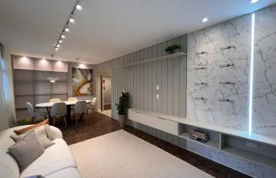 Apartamento mobiliador  no batel 3 suítes e 1  vaga