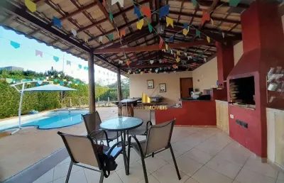 Casa em condomínio fechado com 3 quartos à venda na Rua Via Carlos Drummond De Andrade, 13, Condomínio Morada do Lago, Jaboticatubas
