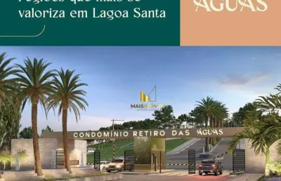 Terreno em condomínio fechado à venda na Rua Abigail Pinto Coelho, 8, Lagoa Mansões, Lagoa Santa