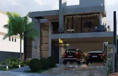 Casa em condomínio fechado com 4 quartos à venda na Avenida Um, 320, Flamboyant, Lagoa Santa