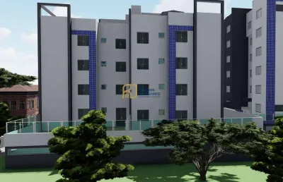 Apartamento à venda - 3 quartos sendo 1 suíte - 2 vagas - 71m² - santa branca