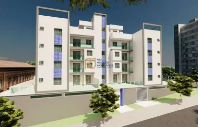Apartamento à venda - 3 quartos sendo 1 suíte - 2 vagas - 71m² - santa branca