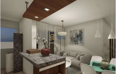 Apartamento à venda - 2 quartos sendo 1 suíte - 2 vagas - lazer - santa mônica