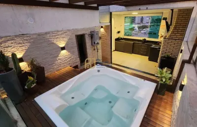 Cobertura à venda - 170m² - 3 quartos 1 suíte - 1 vaga - dona clara - pampulha