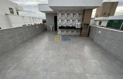 Cobertura à venda - 5 quartos sendo 1 suíte - 2 vagas - bairro heliópolis