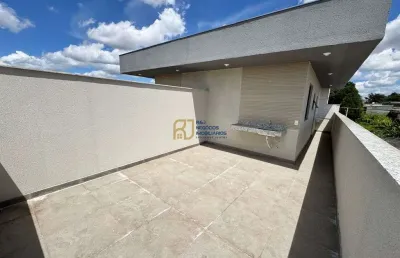 Cobertura à venda - 3 quartos sendo 1 suíte - 2 salas - 2 vagas planalto bh