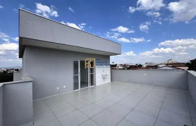 Cobertura à venda - 2 quartos amplos - 2 vagas - elevador - santa monica bh