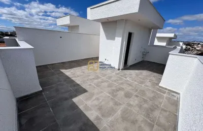 Cobertura à venda - 2 quartos com vista - 2 vagas - elevador - jardim leblon bh