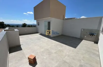 Cobertura à venda - 2 quartos sendo 1 suíte - 1 vaga - bairro célvia -vespasiano