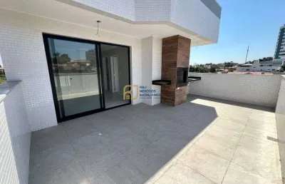 Cobertura à venda - 4 quartos sendo 1 suíte - 2 vagas no pilotis- 140m² - itapoã