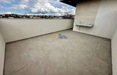 Cobertura à venda - 3 quartos sendo 1 suíte - 2 vagas - bairro planalto