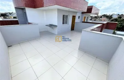 Cobertura à venda - 2 quartos sendo 1 suíte - 2 vagas - bairro santa mônica