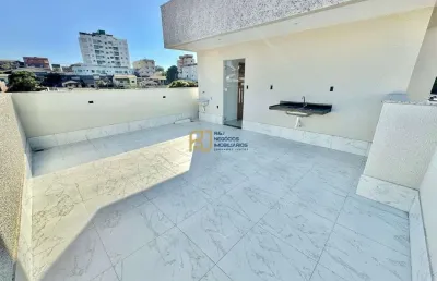 Cobertura à venda - 2 quartos - 1 vaga - 89m² - bairro santa mônica