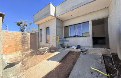 Casa linear - 3 quartos 1 com suíte - 1 vaga - belo vale - são josé da lapa mg