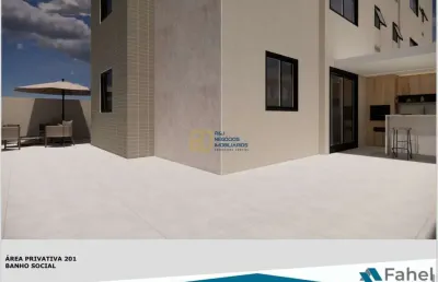 Área privativa à venda - 2 quartos - 1 vaga - 130m² - elevador - santa mônica