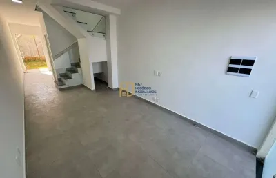 Casa geminada à venda - 2 suítes amplas - 3 banheiros - área externa - canaã bh
