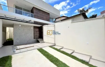 Casa geminada à venda - 4 quartos sendo 1 suíte - 3 vagas - bairro dona clara