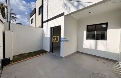 Casa geminada à venda - 122m² - 3 quartos 1 com suíte - 1 vaga - bairro itapoã
