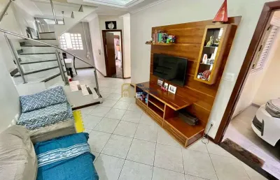 Casa geminada à venda - 3 quartos sendo 1 suíte - 2 vagas - 120m² - planalto