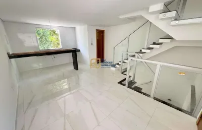 Casa geminada à venda - 3 quartos 1 suíte com varanda - 2 vagas - santa amélia