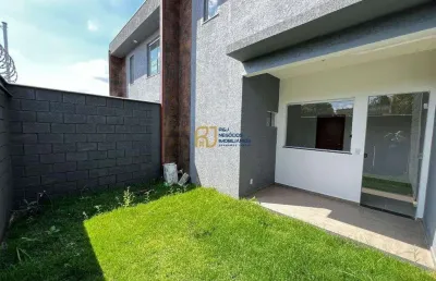 Casa geminada à venda - 3 quartos sendo 2 suítes - 1 vaga - são josé da lapa mg