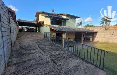 Chácara com 2 dormitórios à venda, 1200 m² - jardim roseira de cima - jaguariúna/sp