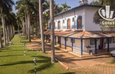 Fazenda com 7 dormitórios à venda, 314600 m² por r$ 13.000.000,00 - parque santa clara - pedreira/sp