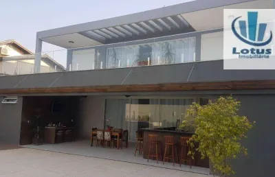 Casa com 4 dormitórios à venda, 300 m² por r$ 2.300.000,00 - estância das flores - jaguariúna/sp