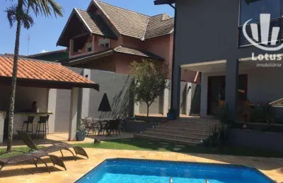 Excelente casa no condomínio estância das flores ,com 3 dormitórios à venda, 260 m²  - estância das flores - jaguariúna/sp