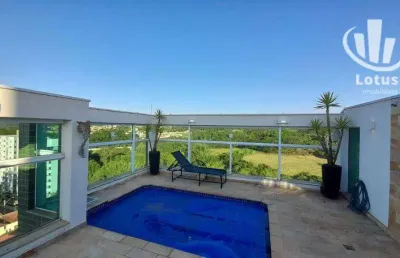 Apartamento com 3 dormitórios à venda, 256 m² por r$ 2.200.000,00 - berlim - jaguariúna/sp