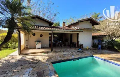 Chácara com 4 dormitórios à venda, 1800 m² - chácaras long island - jaguariúna/sp