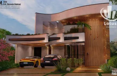 Casa com 3 dormitórios à venda, 175 m² - condominio panini - jaguariúna/sp