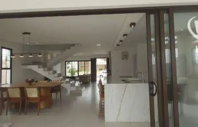 Linda casa em condomínio, com 3 suítes à venda, 275 m² - lago da barra - jaguariúna/sp