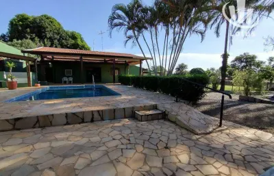 Chácara com 4 dormitórios à venda, 2000 m² por r$ 1.190.000,00 - condomínio ana helena - jaguariúna/sp