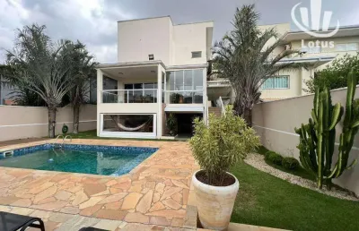 Casa com 4 dormitórios à venda, 420 m² por r$ 1.750.000,00 - estância das flores - jaguariúna/sp
