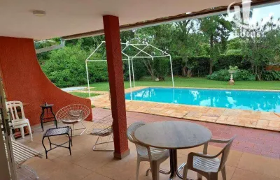 Ótima chácara com 5 dormitórios à venda, 3200 m² - bananal - campinas/sp