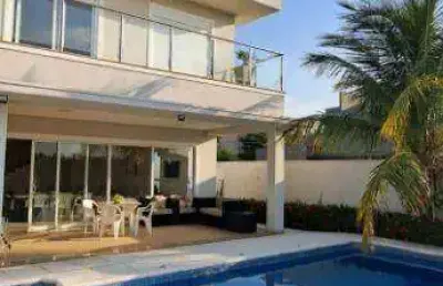 Casa com 3 dormitórios à venda, 416 m²  - lago da barra - jaguariúna/sp