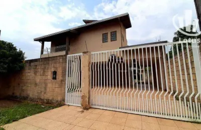 Ótima casa com 4 dormitórios à venda, 379 m²  - bosque das palmeiras - campinas/sp