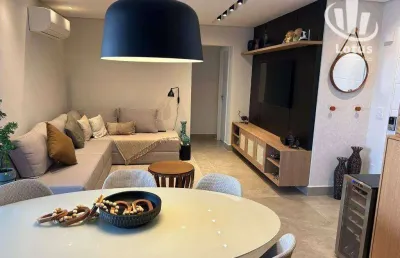 Apartamento com 3 dormitórios à venda, 115 m² por r$ 1.900.000,00 - taquaral - campinas/sp