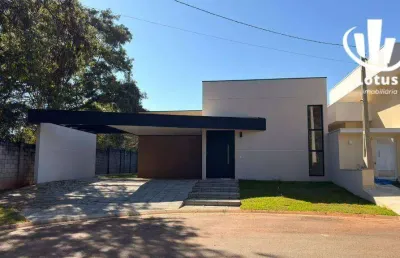 Casa com 3 dormitórios à venda, 210 m²  - condomínio reserva do jaguary - jaguariúna/sp