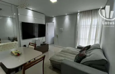 Apartamento com 2 dormitórios à venda, 50 m²- vargeão - jaguariúna/sp
