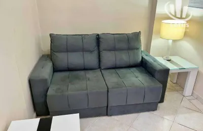 Apartamento com 1 dormitório à venda, 50 m²  - botafogo - campinas/sp