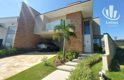 Casa com 3 dormitórios à venda, 290 m² - condominio panini - jaguariúna/sp